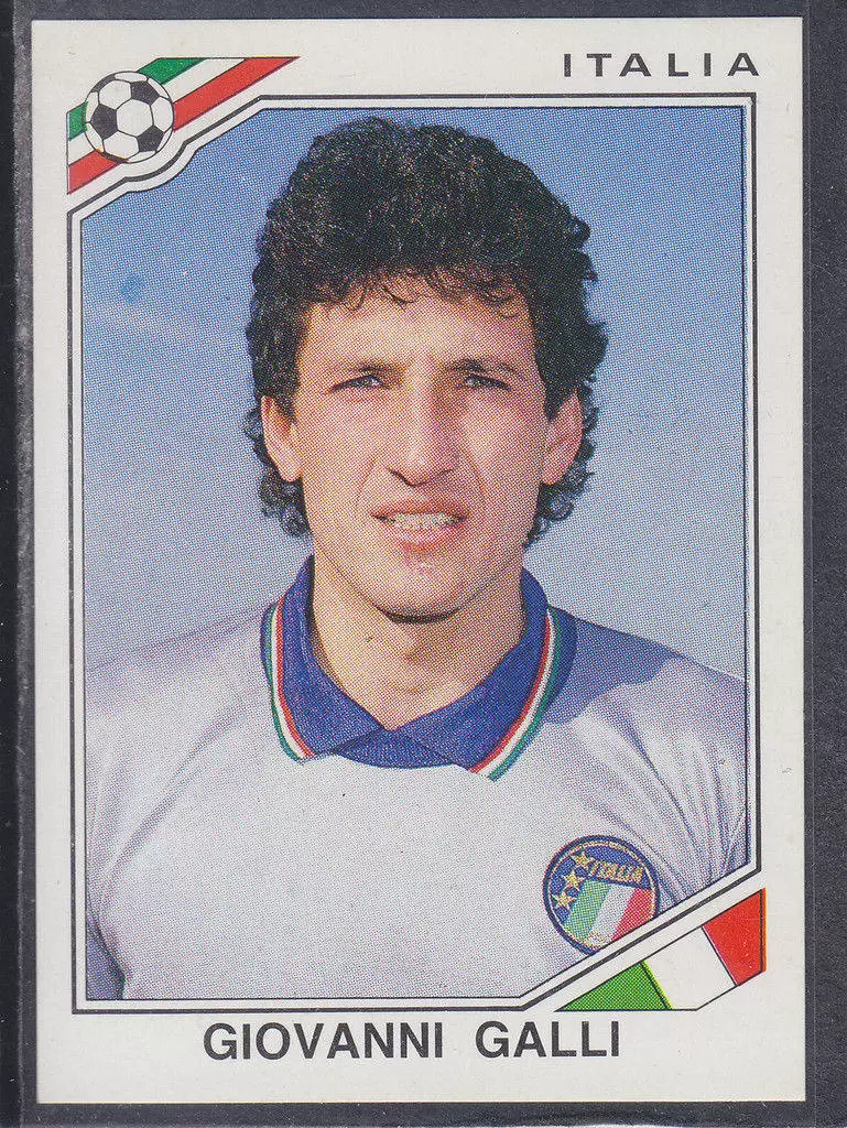 Mexico 86 World Cup - Giovanni Galli - Italie