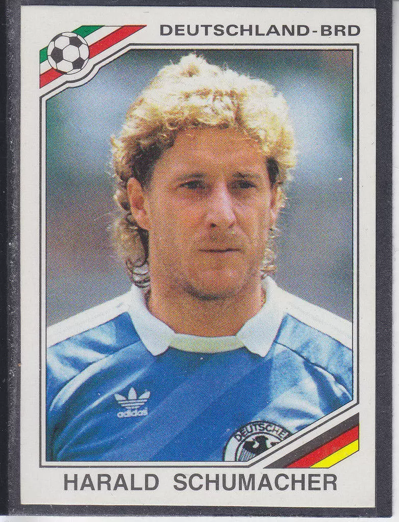 Mexico 86 World Cup - Harald Schumacher - Allemagne