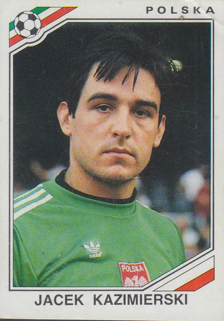 Mexico 86 World Cup - Jacek Kazimierski - Pologne