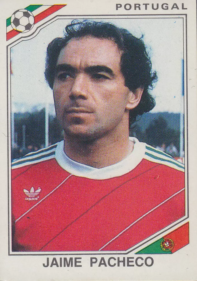 Mexico 86 World Cup - Jaime Pacheco - Portugal