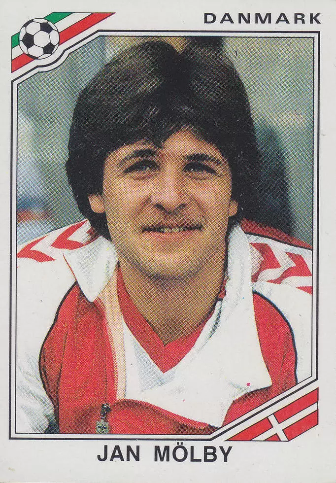 Mexico 86 World Cup - Jan Molby - Danemark