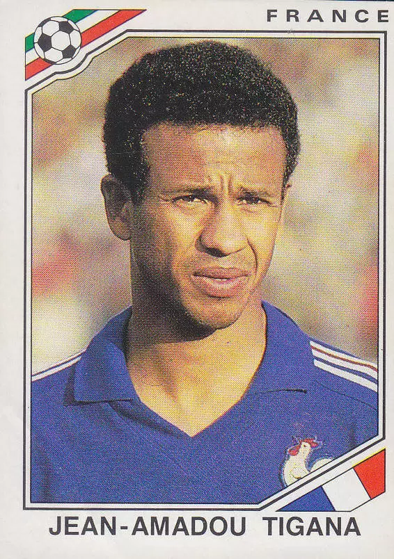 Mexico 86 World Cup - Jean-Amadou Tigana - France
