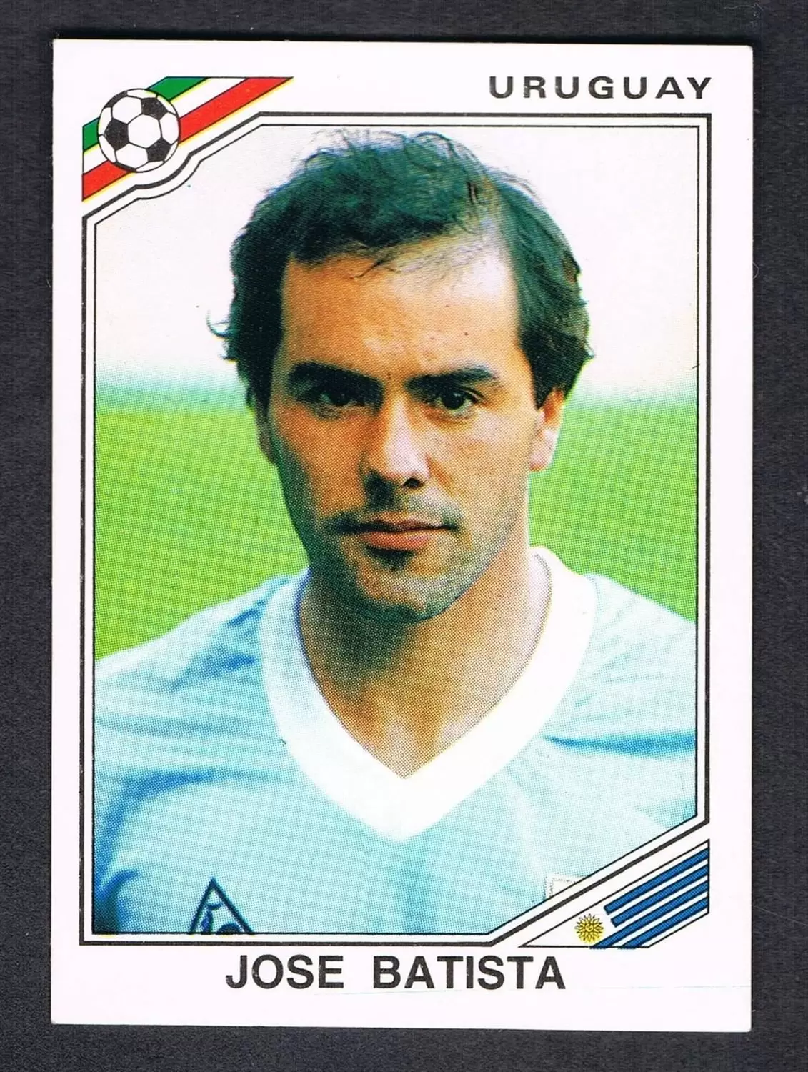 Mexico 86 World Cup - Jose Batista - Uruguay