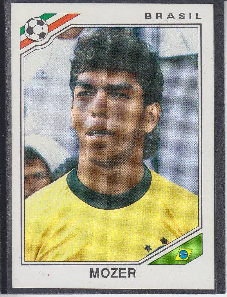 Mexico 86 World Cup - Jose Carlos Nepomuceno Mozer - Brésil