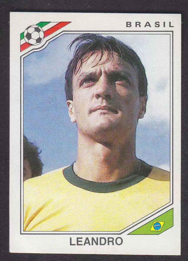 Mexico 86 World Cup - Jose Leandro Sousa Ferreira - Brésil