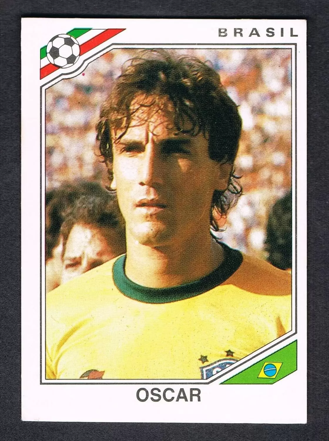 Mexico 86 World Cup - Jose Oscar Bernardi - Brésil