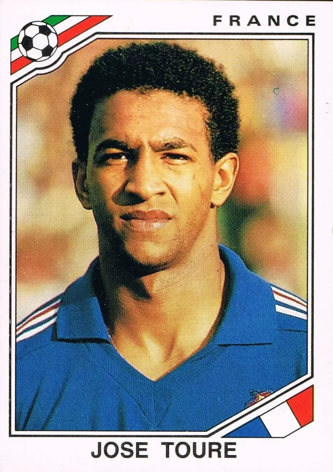 Mexico 86 World Cup - Jose Toure  - France