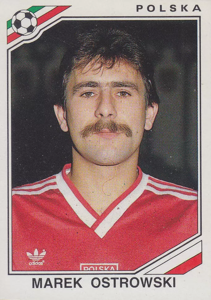 Mexico 86 World Cup - Marek Ostrowski - Pologne