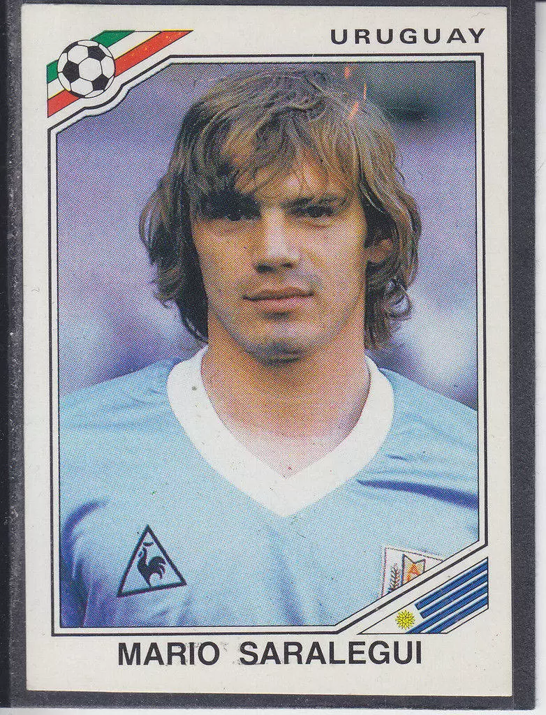 Mexico 86 World Cup - Mario Saralegui - Uruguay