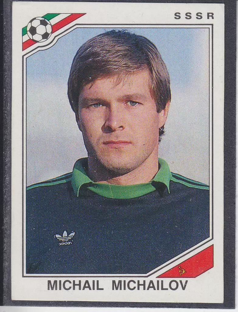 Mexico 86 World Cup - Michail Michailov - URSS