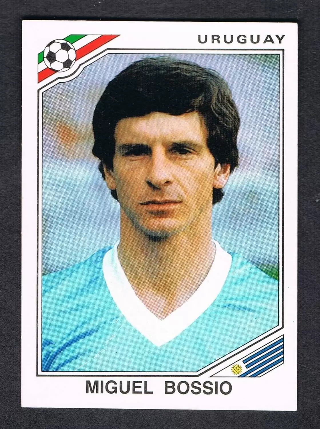 Mexico 86 World Cup - Miguel Bossio - Uruguay