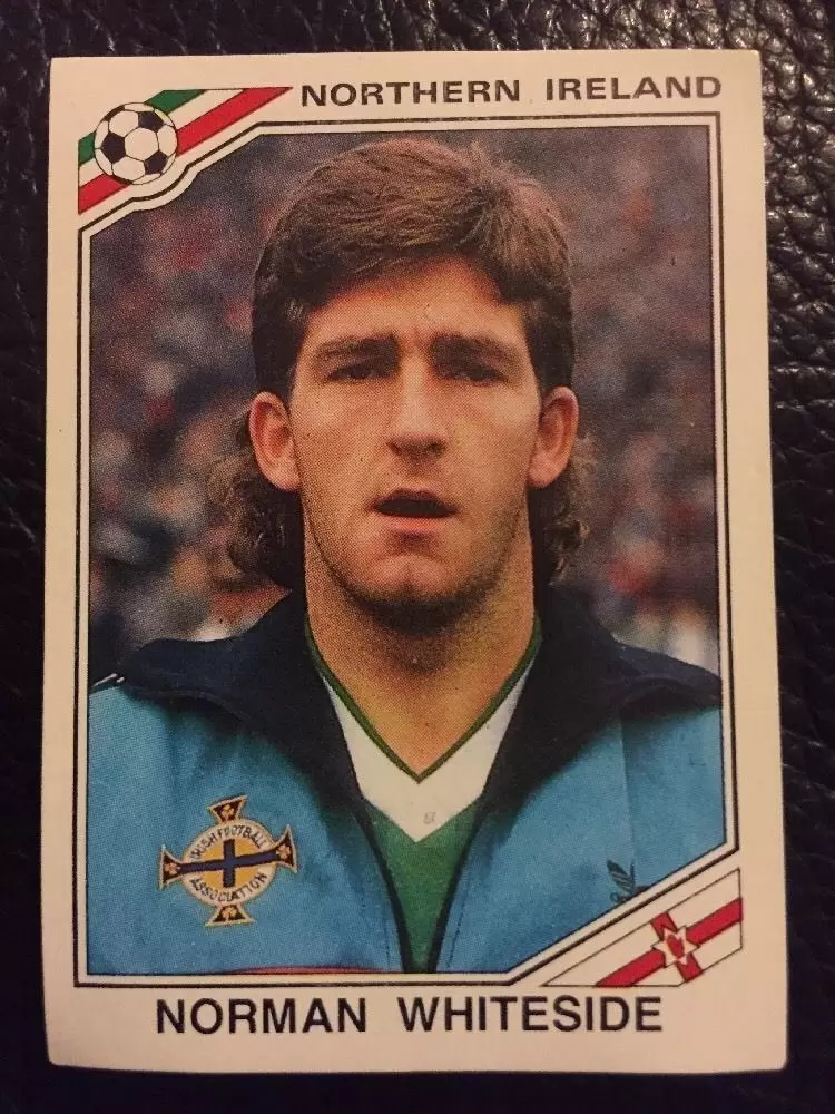 Mexico 86 World Cup - Norman Whiteside - Irlande du Nord