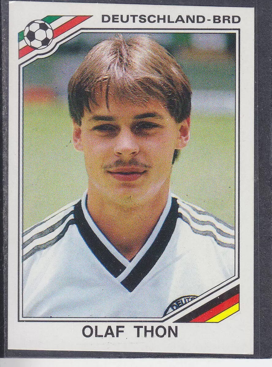 Mexico 86 World Cup - Olaf Thon - Allemagne