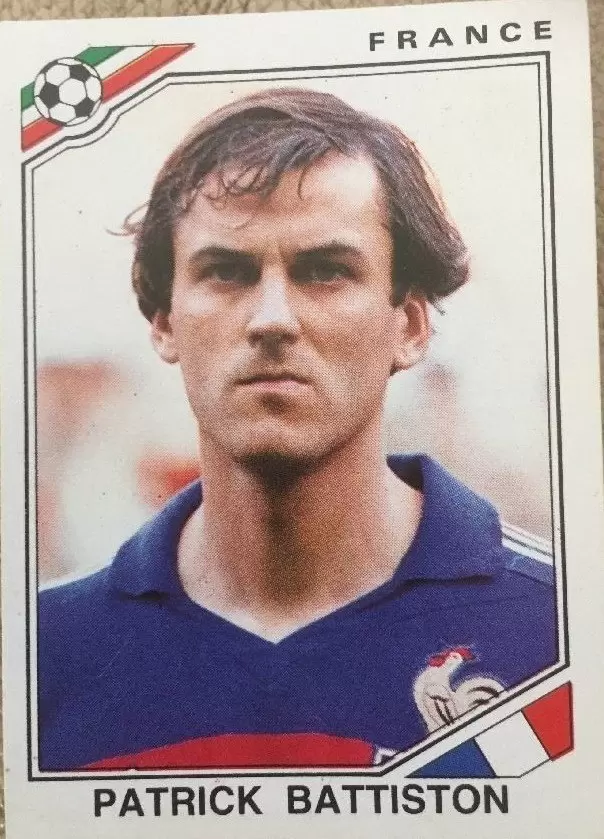 Mexico 86 World Cup - Patrick Battiston - France