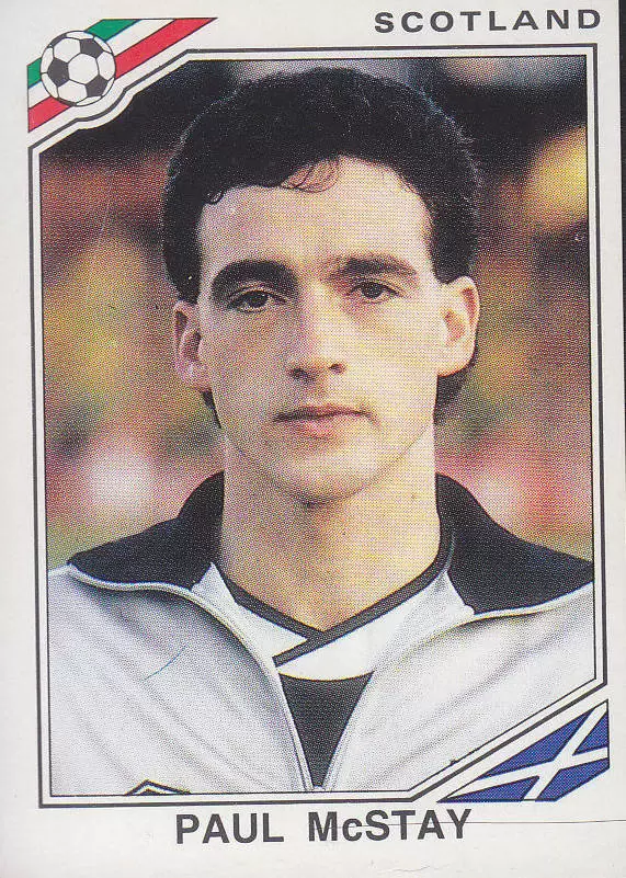 Mexico 86 World Cup - Paul Mcstay - Ecosse