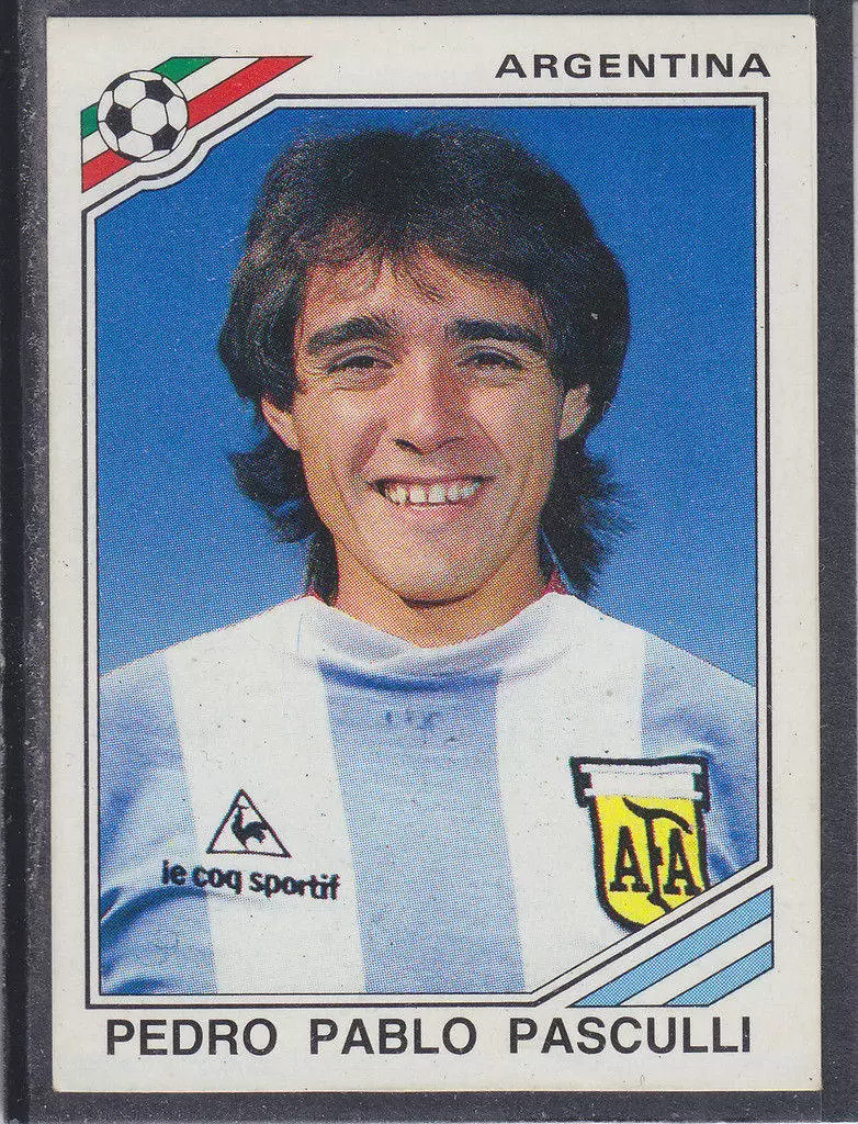Mexico 86 World Cup - Pedro Pablo Pasculli - Argentine