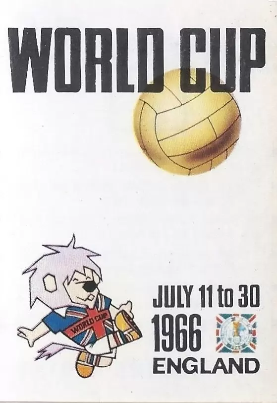 Mexico 86 World Cup - Poster Anglia 1966
