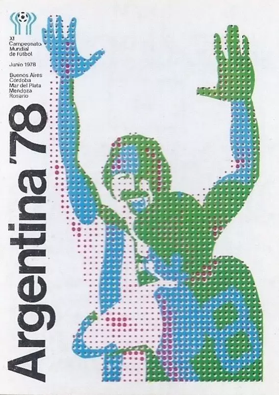 Mexico 86 World Cup - Poster Argentina 1978
