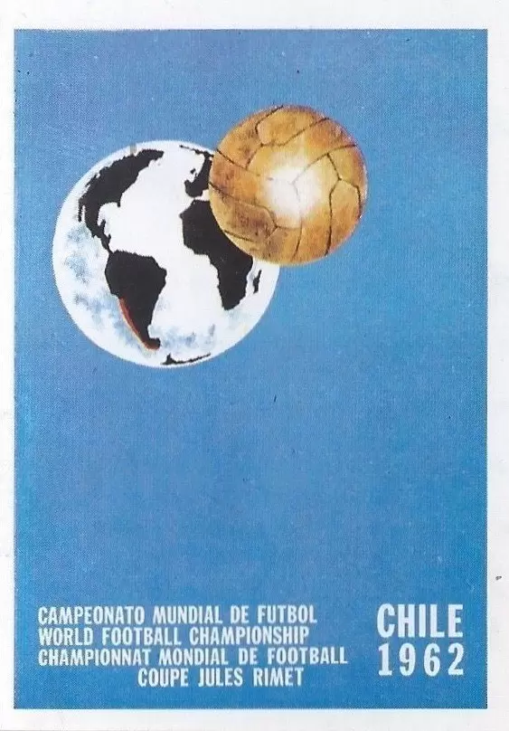 Mexico 86 World Cup - Poster Chile 1962