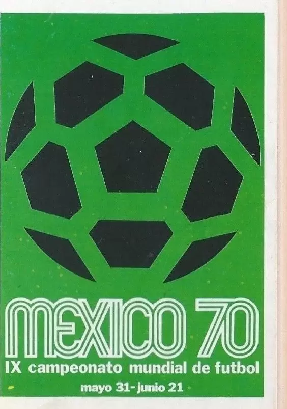 Mexico 86 World Cup - Poster Mexic 1970