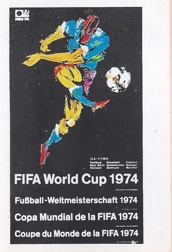 Mexico 86 World Cup - Poster West Germany 1974