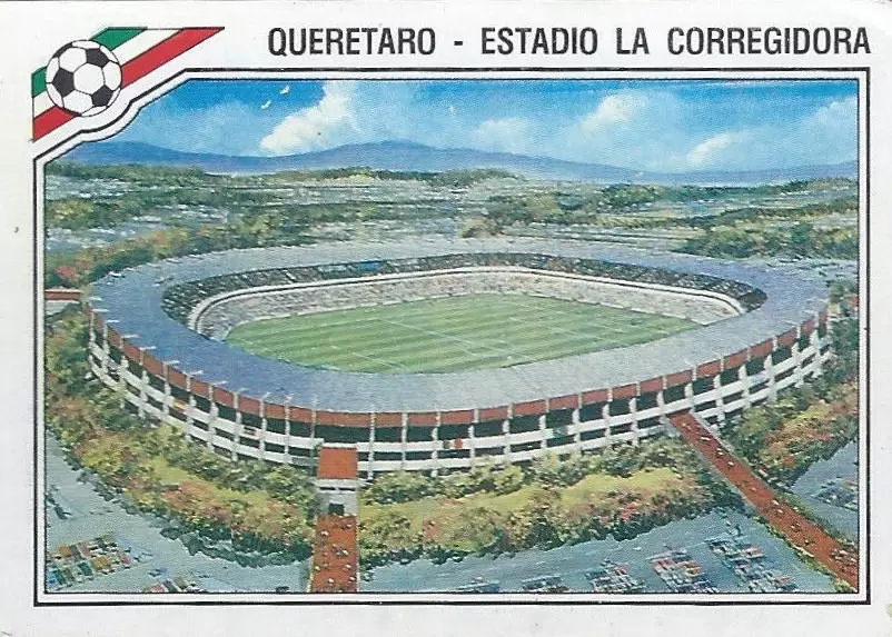 Mexico 86 World Cup - Queratero - Estadio de la Corregidora