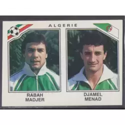 Rabah Madjer / Djamel Menad - Algérie