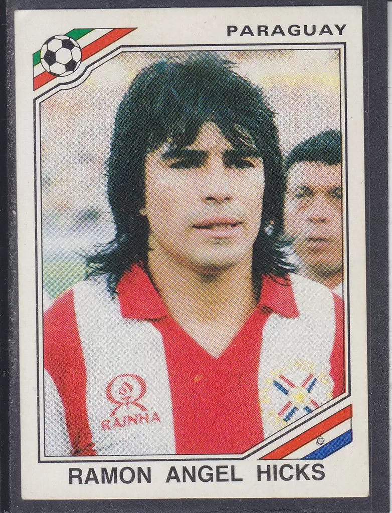 Mexico 86 World Cup - Ramon Angel Hicks - Paraguay