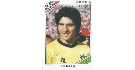 Júnior * Brazil WC82 86 - Sticker Football Soccer - 1992 - ++