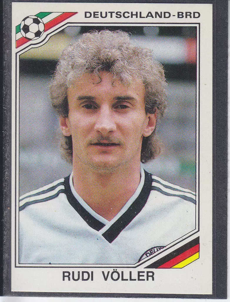 Mexico 86 World Cup - Rudi Voller - Allemagne