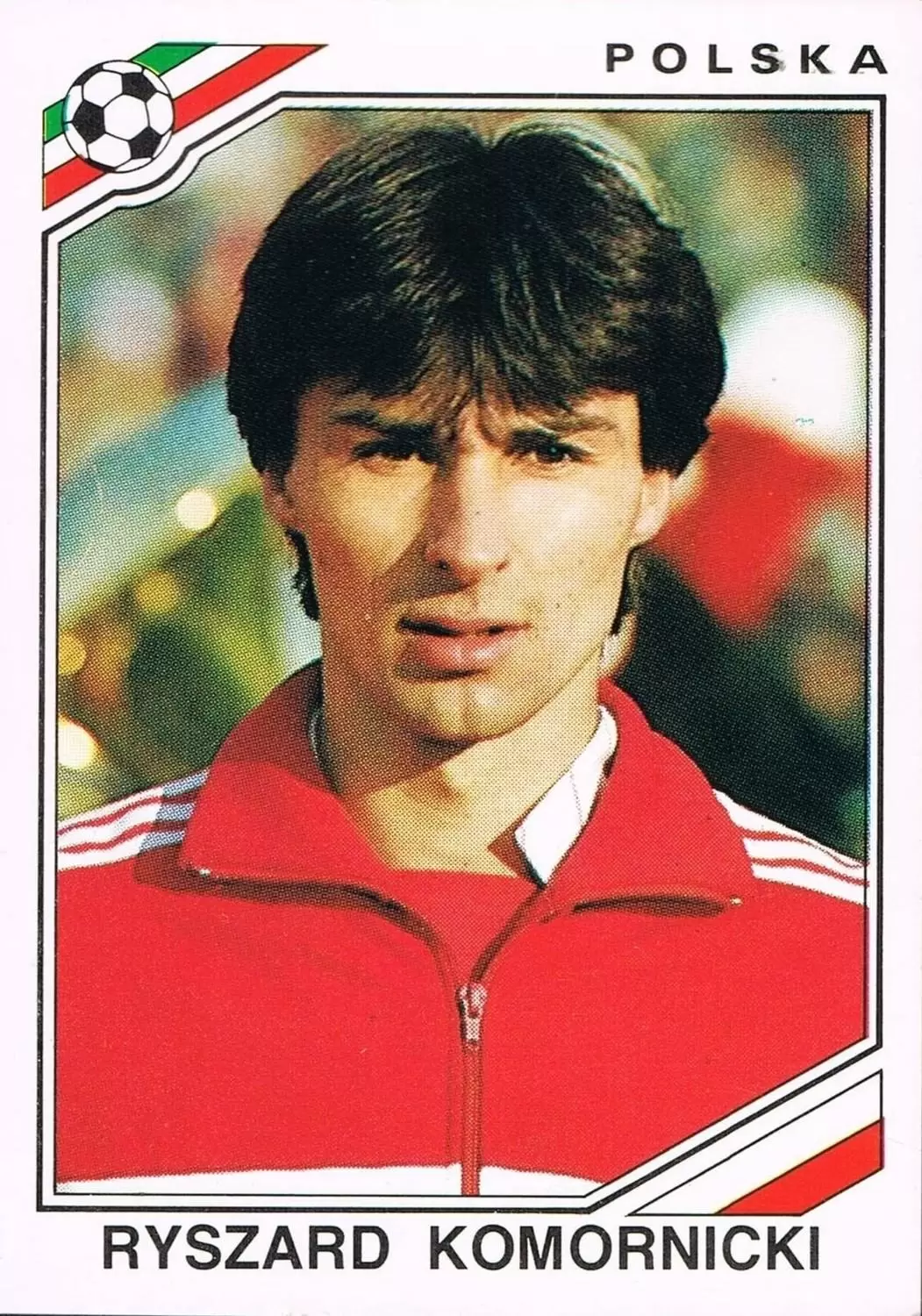 Mexico 86 World Cup - Ryszard Komornicki - Pologne