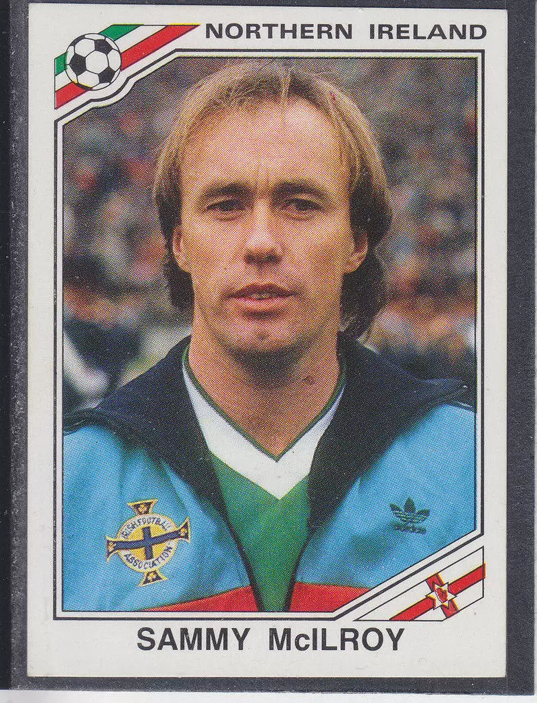 Mexico 86 World Cup - Sammy Mcilroy - Irlande du Nord