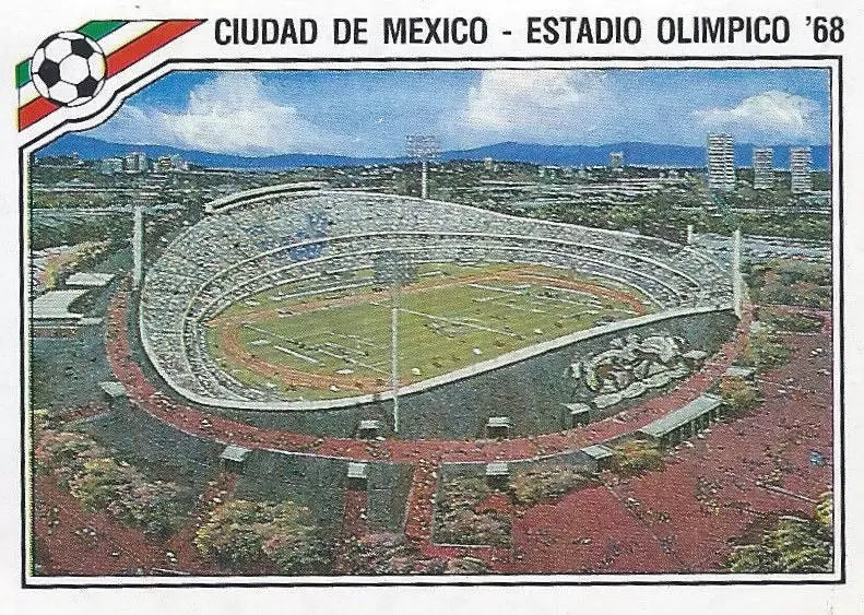 Mexico 86 World Cup - Stadion Olimpico \'68