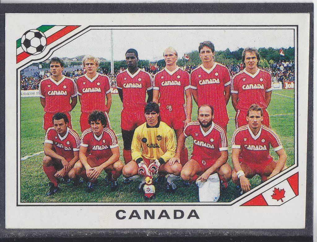 Mexico 86 World Cup - Team Canada - Canada