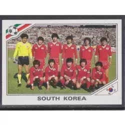 Team South Korea - République de Corée
