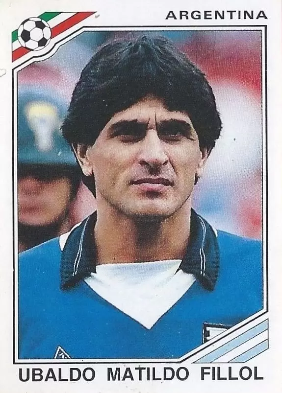 Mexico 86 World Cup - Ubaldo Matildo Fillol - Argentine