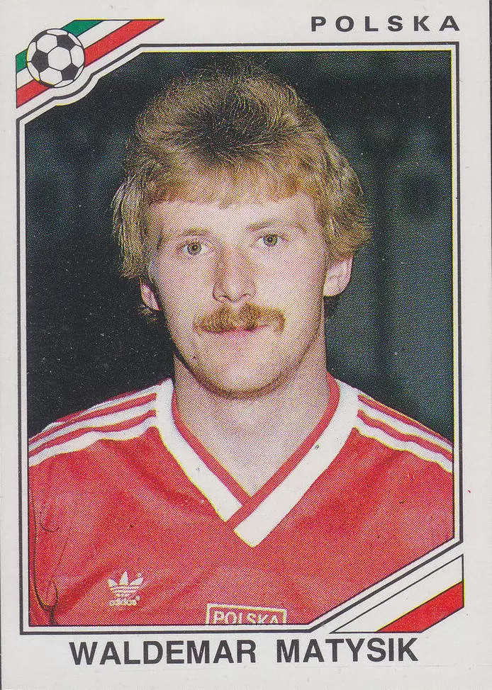 Mexico 86 World Cup - Waldemar Matysik - Pologne