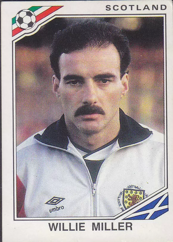 Mexico 86 World Cup - Willie Miller - Ecosse