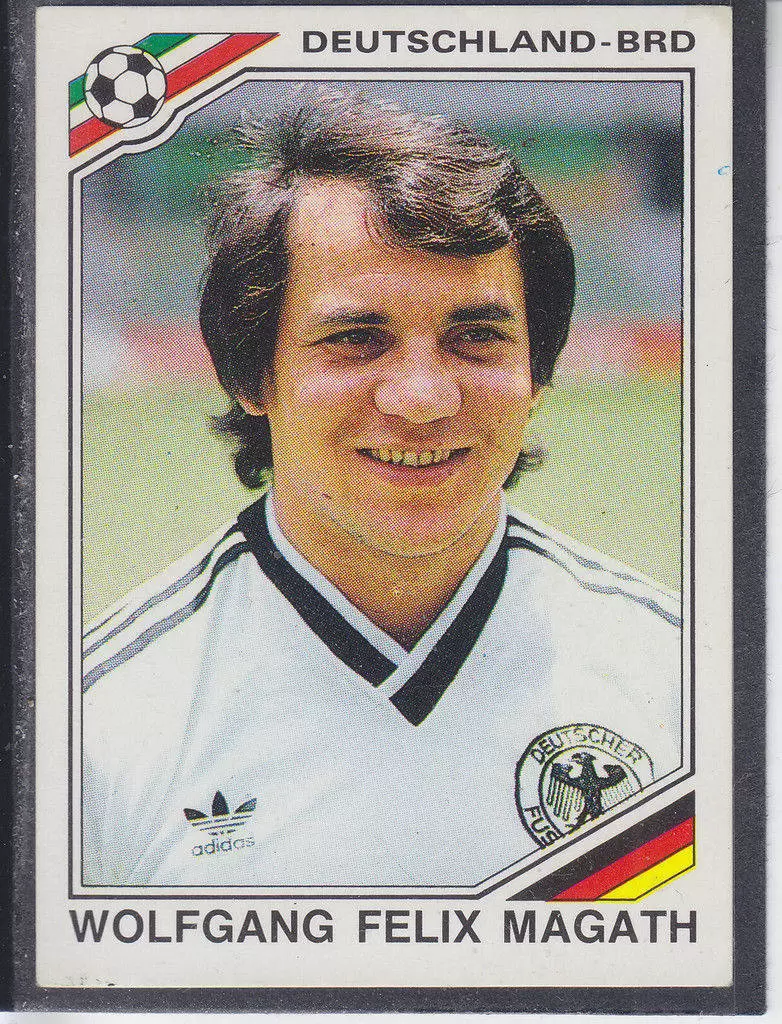 Mexico 86 World Cup - Wolfgang Felix Magath - Allemagne
