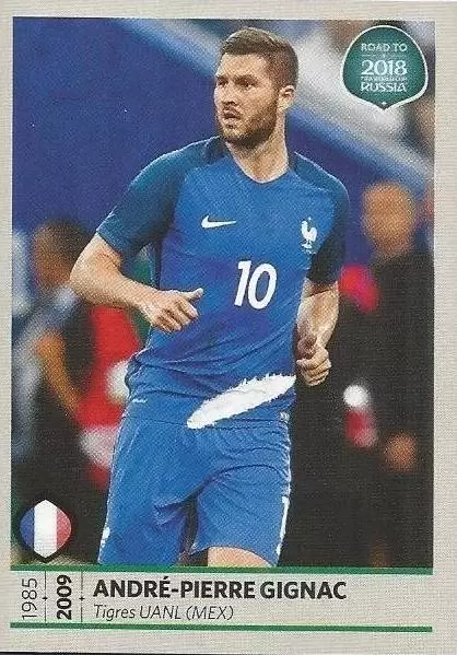 Road to 2018 - FIFA World Cup Russia - Andre-Pierre Gignac - France