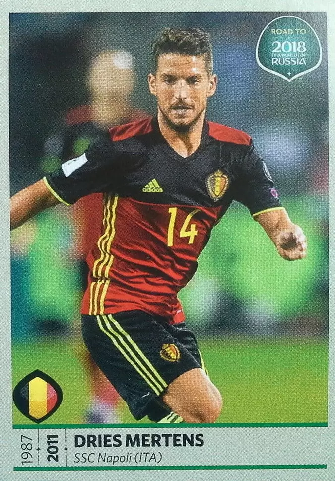 Road to 2018 - FIFA World Cup Russia - Dries Mertens - Belgique