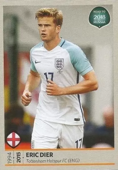 Road to 2018 - FIFA World Cup Russia - Eric Dier - England