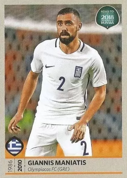 Road to 2018 - FIFA World Cup Russia - Giannis Maniatis - Greece