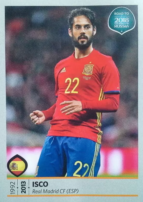 Road to 2018 - FIFA World Cup Russia - Isco - Espagne