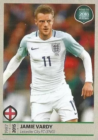 Road to 2018 - FIFA World Cup Russia - Jamie Vardy - Angleterre