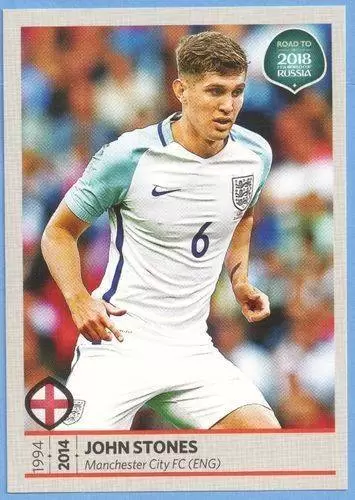 Road to 2018 - FIFA World Cup Russia - John Stones - Angleterre