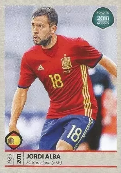 Road to 2018 - FIFA World Cup Russia - Jordi Alba - Spain