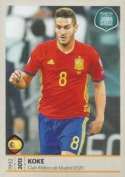 Road to 2018 - FIFA World Cup Russia - Koke - Spain