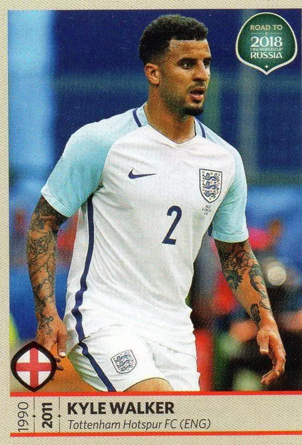 Road to 2018 - FIFA World Cup Russia - Kyle Walker - Angleterre