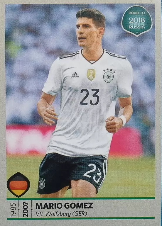Road to 2018 - FIFA World Cup Russia - Mario Gomez - Germany